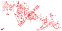 KOLKREGELKLEP (DIESEL) voor Honda ACCORD TOURER DIESEL 2.2 LUXURY 5 deuren 6-versnellings handgeschakelde versnellingsbak 2013