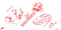 RADAR/LKAS  voor Honda ACCORD TOURER DIESEL 2.2 LUXURY 5 deuren 6-versnellings handgeschakelde versnellingsbak 2013