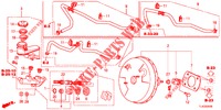 REM HOOFDCILINDER/HOOFDSPANNING (LH) voor Honda ACCORD TOURER DIESEL 2.2 LUXURY 5 deuren 6-versnellings handgeschakelde versnellingsbak 2013