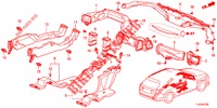 TOEVOERPIJP/VENTILATORPIJP (LH) voor Honda ACCORD TOURER DIESEL 2.2 LUXURY 5 deuren 6-versnellings handgeschakelde versnellingsbak 2013