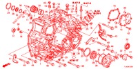 TRANSMISSIE HUIS (DIESEL) voor Honda ACCORD TOURER DIESEL 2.2 LUXURY 5 deuren 6-versnellings handgeschakelde versnellingsbak 2013