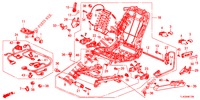 V. ZITTING COMPONENTEN (G.) (SIEGE ENTIEREMENT MOTORISE) (2) voor Honda ACCORD TOURER DIESEL 2.2 LUXURY 5 deuren 6-versnellings handgeschakelde versnellingsbak 2013