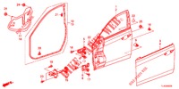 VOOR PORTIER PANELEN(2DE)  voor Honda ACCORD TOURER DIESEL 2.2 LUXURY 5 deuren 6-versnellings handgeschakelde versnellingsbak 2013