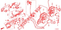 VOOR PORTIER SLOTEN/BUITEN HENDEL  voor Honda ACCORD TOURER DIESEL 2.2 LUXURY 5 deuren 6-versnellings handgeschakelde versnellingsbak 2013