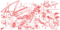 VOOR PORTIER VOERING (LH) voor Honda ACCORD TOURER DIESEL 2.2 LUXURY 5 deuren 6-versnellings handgeschakelde versnellingsbak 2013