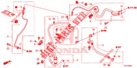 AIRCONDITIONER (FLEXIBLES/TUYAUX) (1.5L) (KG/TR) voor Honda CIVIC 1.5 CONFORT 4 deuren 6-versnellings handgeschakelde versnellingsbak 2017