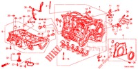 CILINDERBLOK/OLIEPAN (1.5L) voor Honda CIVIC 1.5 CONFORT 4 deuren 6-versnellings handgeschakelde versnellingsbak 2017