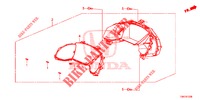 SNELHEIDSMETER (NS) voor Honda CIVIC 1.5 CONFORT 4 deuren 6-versnellings handgeschakelde versnellingsbak 2017