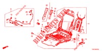 V. ZITTING COMPONENTEN (D.) (LH) (3) voor Honda CIVIC 1.5 CONFORT 4 deuren 6-versnellings handgeschakelde versnellingsbak 2017