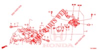 WISSELHENDEL (1.5L/2.0L) voor Honda CIVIC 1.5 CONFORT 4 deuren 6-versnellings handgeschakelde versnellingsbak 2017