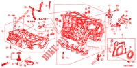 CILINDERBLOK/OLIEPAN (1.5L) voor Honda CIVIC 1.5 EXCLUSIVE 4 deuren CVT versnellingsbak 2017