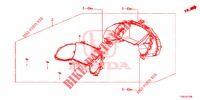 SNELHEIDSMETER (NS) voor Honda CIVIC 1.5 EXCLUSIVE 4 deuren CVT versnellingsbak 2017