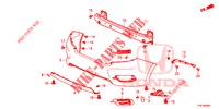 ACHTER BUMPER  voor Honda CIVIC DIESEL 1.6 TOP 4 deuren 6-versnellings handgeschakelde versnellingsbak 2018