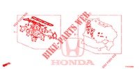 PAKKINGPAKKET/ VERSNELLINGSBAKSAMENSTEL  voor Honda CIVIC DIESEL 1.6 TOP 4 deuren 6-versnellings handgeschakelde versnellingsbak 2018