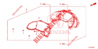 SNELHEIDSMETER (NS) voor Honda CIVIC DIESEL 1.6 TOP 4 deuren 6-versnellings handgeschakelde versnellingsbak 2018