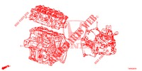 MOTOR MONTAGE/VERSNELLINGSBAKSAMENSTEL (1.4L) voor Honda CIVIC 1.4 S 5 deuren 6-versnellings handgeschakelde versnellingsbak 2012