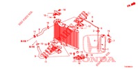RADIATOR SLANG/RESERVETANK (1.4L) voor Honda CIVIC 1.4 S 5 deuren 6-versnellings handgeschakelde versnellingsbak 2012