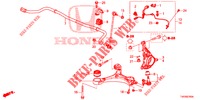 VOOR KNOKKEL  voor Honda CIVIC 1.4 S 5 deuren 6-versnellings handgeschakelde versnellingsbak 2012