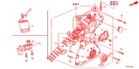 OLIEPOMP (1.8L) voor Honda CIVIC 1.8 EXECUTIVE 5 deuren 5-traps automatische versnellingsbak 2012