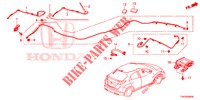 ANTENNE/LUIDSPREKER (LH) voor Honda CIVIC DIESEL 2.2 ELEGANCE 5 deuren 6-versnellings handgeschakelde versnellingsbak 2012