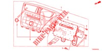 AUDIO UNIT  voor Honda CIVIC DIESEL 2.2 ELEGANCE 5 deuren 6-versnellings handgeschakelde versnellingsbak 2012
