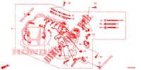 BEDRADINGSBUNDEL (DIESEL) (2.2L) voor Honda CIVIC DIESEL 2.2 ELEGANCE 5 deuren 6-versnellings handgeschakelde versnellingsbak 2012