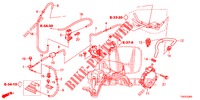 INSTALLATIEPIJP/VACUUMPOMP (DIESEL) (2.2L) voor Honda CIVIC DIESEL 2.2 ELEGANCE 5 deuren 6-versnellings handgeschakelde versnellingsbak 2012