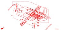 MOTOR AFDEKKING (DIESEL) (2.2L) voor Honda CIVIC DIESEL 2.2 ELEGANCE 5 deuren 6-versnellings handgeschakelde versnellingsbak 2012