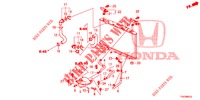 RADIATOR SLANG/RESERVETANK (DIESEL) (2.2L) voor Honda CIVIC DIESEL 2.2 ELEGANCE 5 deuren 6-versnellings handgeschakelde versnellingsbak 2012