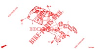 UITLAAT SPRUITSTUK (DIESEL) (2.2L) voor Honda CIVIC DIESEL 2.2 ELEGANCE 5 deuren 6-versnellings handgeschakelde versnellingsbak 2012