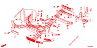 VOOR BUMPER  voor Honda CIVIC DIESEL 2.2 ELEGANCE 5 deuren 6-versnellings handgeschakelde versnellingsbak 2012