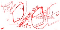 VOOR PORTIER PANELEN(2DE)  voor Honda CIVIC DIESEL 2.2 ELEGANCE 5 deuren 6-versnellings handgeschakelde versnellingsbak 2012