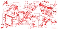VOOR SCHOT/DASHBOARD  voor Honda CIVIC DIESEL 2.2 ELEGANCE 5 deuren 6-versnellings handgeschakelde versnellingsbak 2012