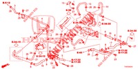 WATERSLANG/VERWARMING KANAAL (DIESEL) (2.2L) voor Honda CIVIC DIESEL 2.2 ELEGANCE 5 deuren 6-versnellings handgeschakelde versnellingsbak 2012