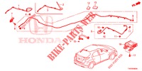 ANTENNE/LUIDSPREKER (LH) voor Honda CIVIC 1.4 COMFORT 5 deuren 6-versnellings handgeschakelde versnellingsbak 2013
