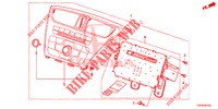 AUDIO UNIT  voor Honda CIVIC 1.4 COMFORT 5 deuren 6-versnellings handgeschakelde versnellingsbak 2013