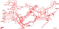 BRANDSTOF PIJP (LH) voor Honda CIVIC 1.4 COMFORT 5 deuren 6-versnellings handgeschakelde versnellingsbak 2013