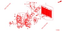 RADIATEUR (1.4L) voor Honda CIVIC 1.4 COMFORT 5 deuren 6-versnellings handgeschakelde versnellingsbak 2013