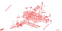 SPOEL KLEP/ OLIEDRUKSENSOR (1.4L) voor Honda CIVIC 1.4 COMFORT 5 deuren 6-versnellings handgeschakelde versnellingsbak 2013