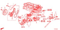 WATERPOMP/THERMOSTAAT (1.4L) voor Honda CIVIC 1.4 COMFORT 5 deuren 6-versnellings handgeschakelde versnellingsbak 2013
