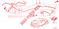 ANTENNE/LUIDSPREKER (LH) voor Honda CIVIC 1.4 EXECUTIVE 5 deuren 6-versnellings handgeschakelde versnellingsbak 2013