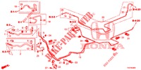 BRANDSTOF PIJP (LH) voor Honda CIVIC 1.4 EXECUTIVE 5 deuren 6-versnellings handgeschakelde versnellingsbak 2013