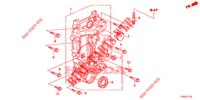 KETTINGKAST (1.4L) voor Honda CIVIC 1.4 EXECUTIVE 5 deuren 6-versnellings handgeschakelde versnellingsbak 2013