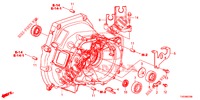 KOPPELING BEHUIZING  voor Honda CIVIC 1.4 EXECUTIVE 5 deuren 6-versnellings handgeschakelde versnellingsbak 2013