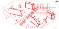 MIDDEN DISPLAY  voor Honda CIVIC 1.4 EXECUTIVE 5 deuren 6-versnellings handgeschakelde versnellingsbak 2013