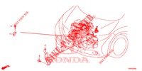 MOTOR DRAAD BUNDEL STANG (1.4L) voor Honda CIVIC 1.4 EXECUTIVE 5 deuren 6-versnellings handgeschakelde versnellingsbak 2013