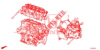 MOTOR MONTAGE/VERSNELLINGSBAKSAMENSTEL (1.4L) voor Honda CIVIC 1.4 EXECUTIVE 5 deuren 6-versnellings handgeschakelde versnellingsbak 2013