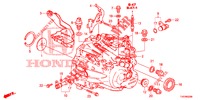 P.S. VERSNELLINGBOX  voor Honda CIVIC 1.4 EXECUTIVE 5 deuren 6-versnellings handgeschakelde versnellingsbak 2013