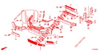VOOR BUMPER  voor Honda CIVIC 1.4 EXECUTIVE 5 deuren 6-versnellings handgeschakelde versnellingsbak 2013