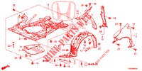 VOOR KAPPEN  voor Honda CIVIC 1.4 EXECUTIVE 5 deuren 6-versnellings handgeschakelde versnellingsbak 2013